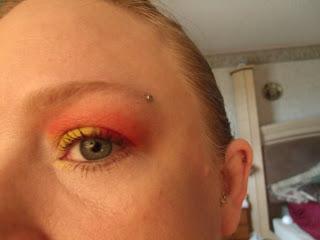 Kansas city Chiefs inspired eyelook