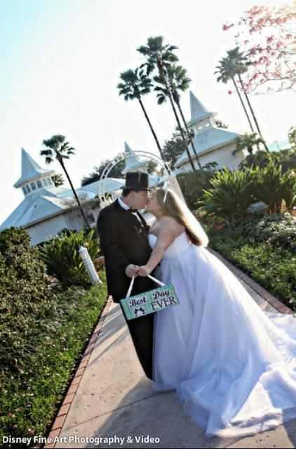 One Year Anniversary of our Disney Wedding!