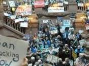 Hundreds Protest Fracking York Capital