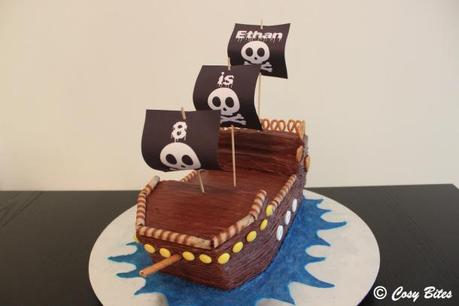 Pirate Ship Cake