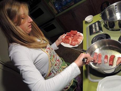 Beef Stroganoff, the adult version