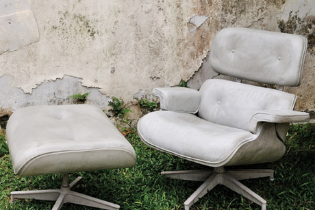 Concrete Eames Chair