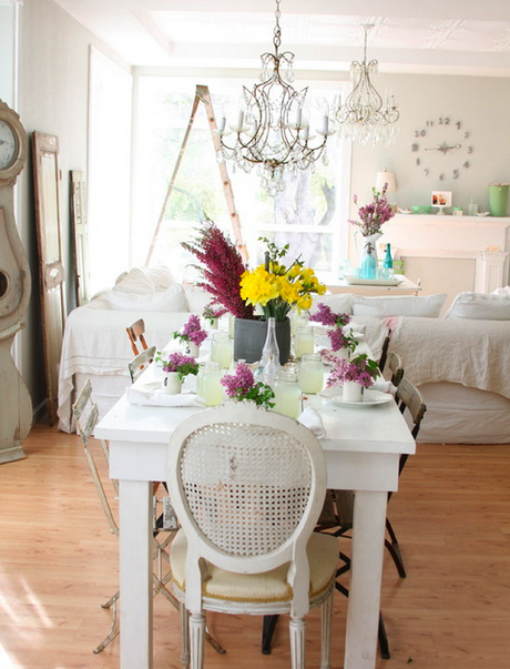 White Dining Room