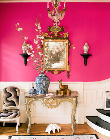 Pink Entryway