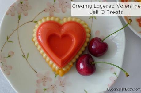 creamy layered valentines jell-o treats recipe