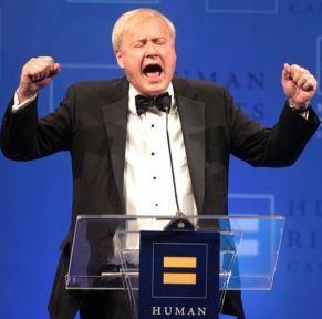 Chris Matthews in a rare calm moment