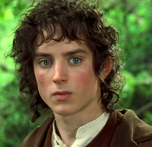 Elijah Wood as Frodo in Peter Jackson's live-a...