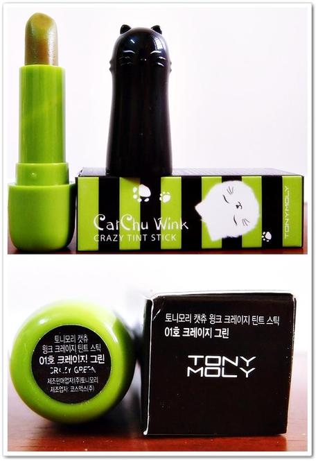 TonyMoly: Cat Chu Wink- Crazy Tint Stick Review