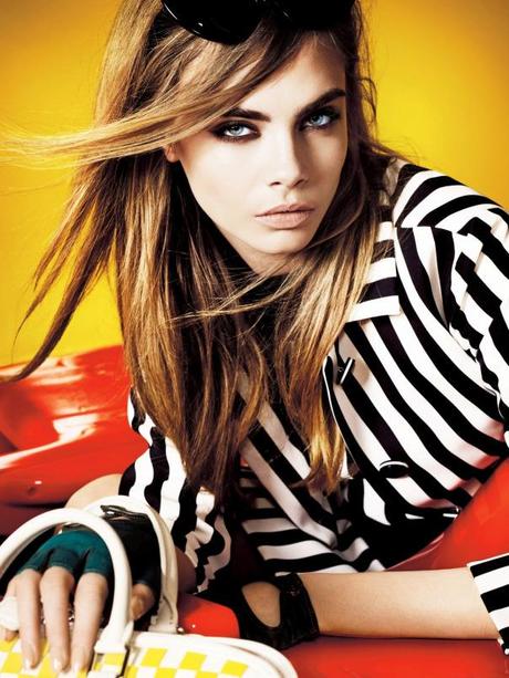 Cara Delevingne by Mario Testino for Vogue UK March 2013 2