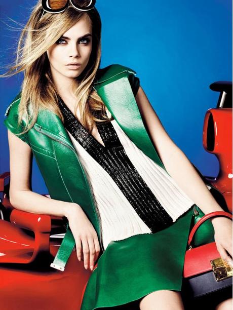 Cara Delevingne by Mario Testino for Vogue UK March 2013 4