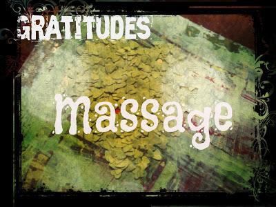 Gratitudes - Massage