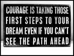 courage is
