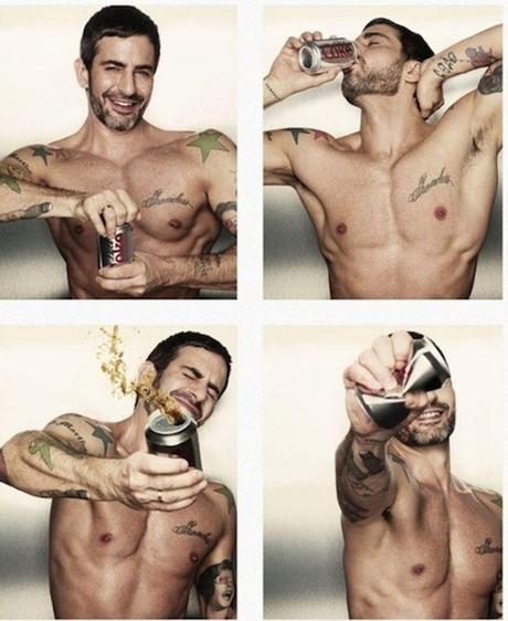 Marc Jacobs Takes A Diet Coke Break