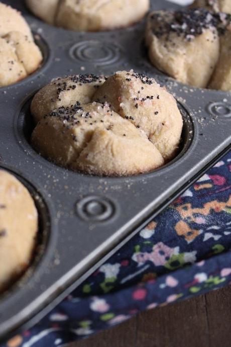 Cardamom Rolls in Muffin Tin