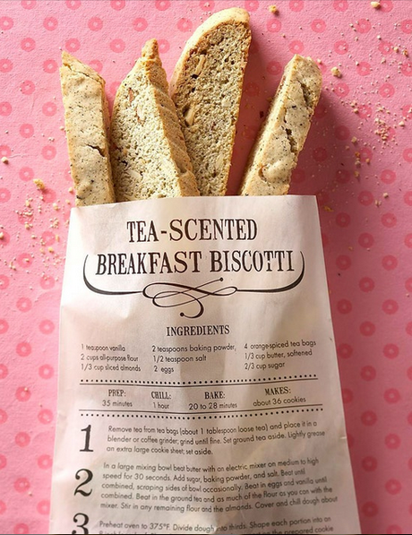 Sweet Tea Biscottis