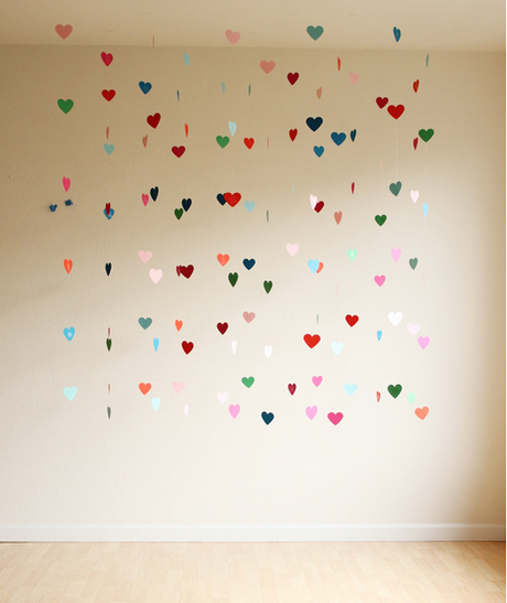 Floating Hearts Backdrop