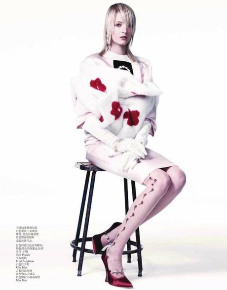 Daria Stroukos for Vogue China March 2013 in Eccentric...