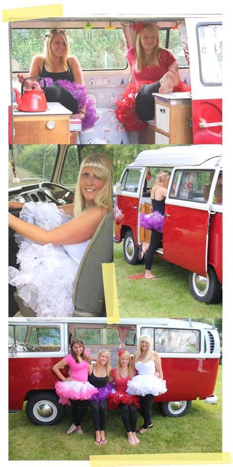 festival fairies hen party campervan tutu pettiskirt ruffle petticoat dress costume fancy