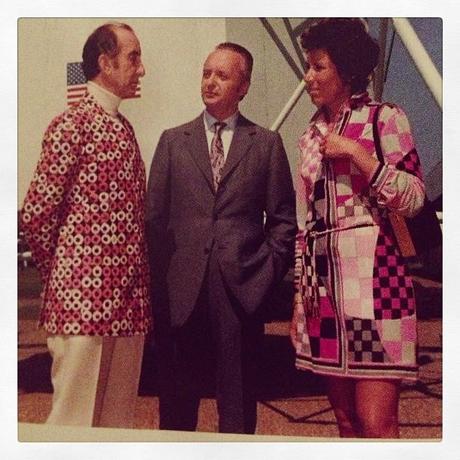 Marquis Emilio Pucci and his clad: LV spring 13 kinda idea #nyfw staying in #nemo