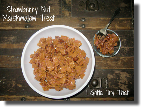 Strawberry Nut Marshmallow Treat