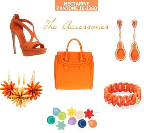 Pantone Nectarine trend