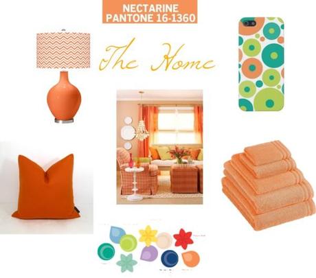 Pantone Nectarine home