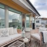 Top Floor with a Garage in Stockholm by Magaly