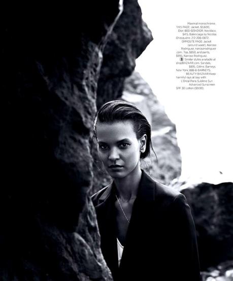 Liya Kebede by Nathaniel Goldberg for Harper’s Bazaar US March 2013 4