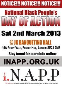Black People Day of Action in UK