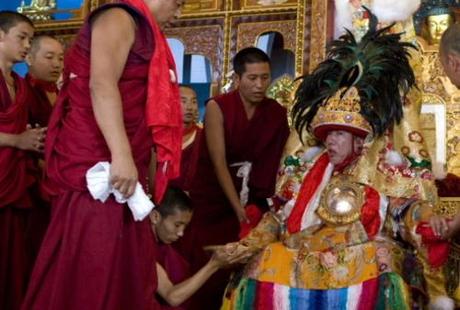 The Nechung Oracle in Tibet 