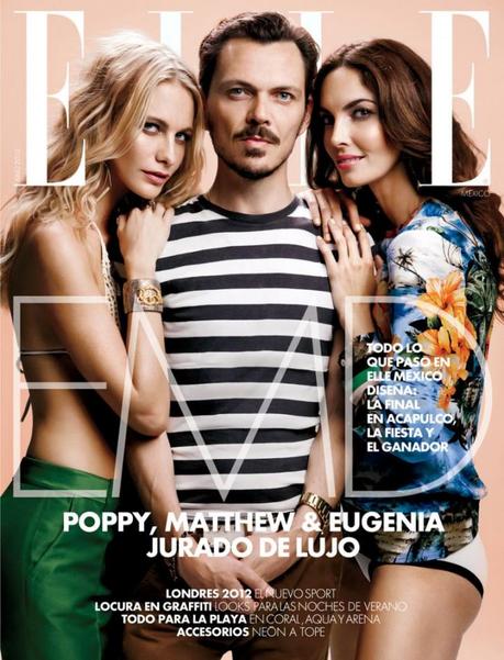 Matthew Williamson, Poppy Delevingne and Eugenia Silva for Elle Mexico July 2012 by Santiago Ruiseñor 6