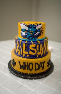 LSU groom cake