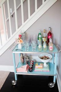 DIY bar cart makeover soon to be underway ♥