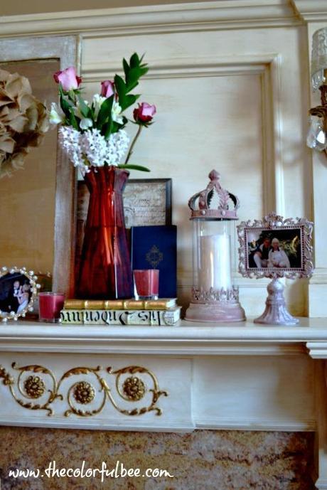 right side of Valentine's mantle