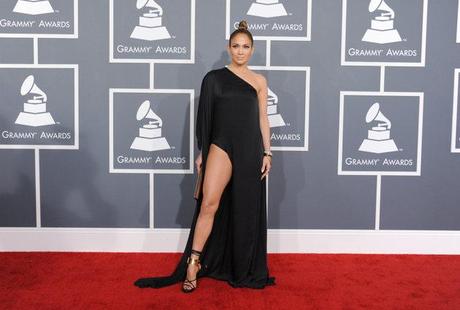 Jennifer Lopez at the 55th Grammy Award 2013