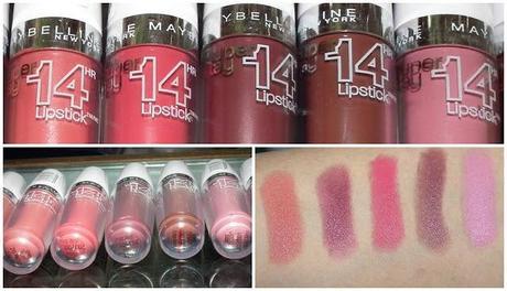 Preview | Swatches of 10 Maybelline Super Stay 14 Hr Lipsticks