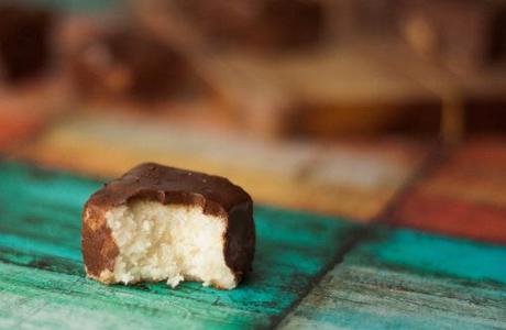 Chocolate Covered Coconut Macadamia Candy Recipe