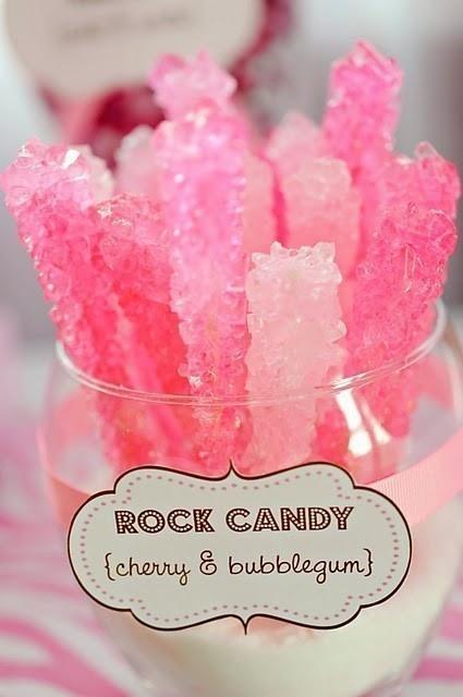 Rock Candy Swizzle Sticks, Rock Candy Crystal Sticks and Demitasse Sticks