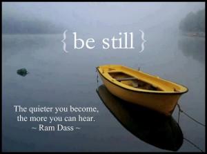 BE STILL