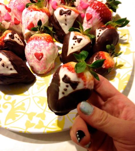 tuxedo strawberries