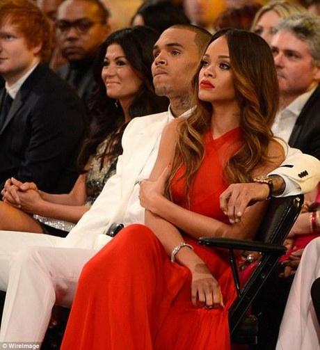 Rihanna x Chris Brown at the Grammy’s