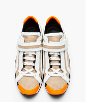 One Sophisticate, To Go Please:  Pierre Hardy White & Juta BX00 Sneakers