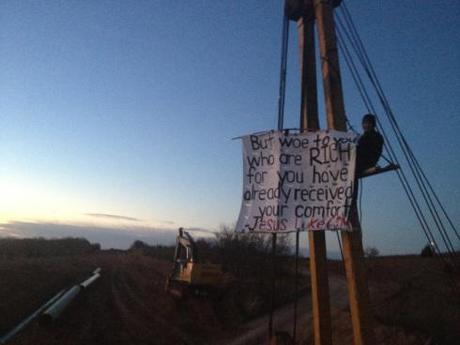 Lifelong Oklahoman and Youth Pastor, suspended and locked to KXL Equipment!