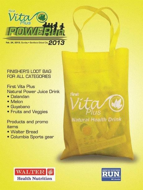 First Vita Plus Run 2013 Loot Bag
