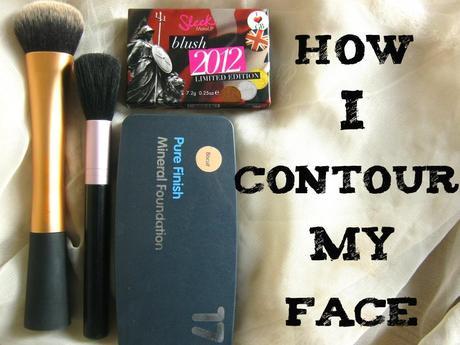 How I contour my face