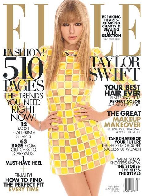 Taylor Swift in Louis Vuitton for Elle US March 2013