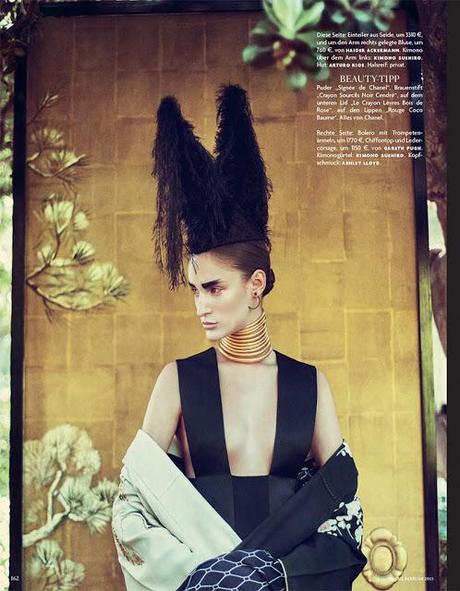 Franzi Mueller for Vogue Germany February 2013