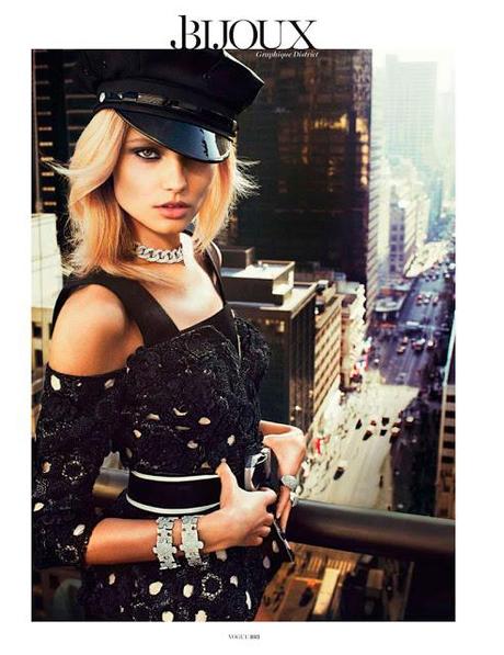 Magdalena Frackowiak in Vogue Paris February 2013