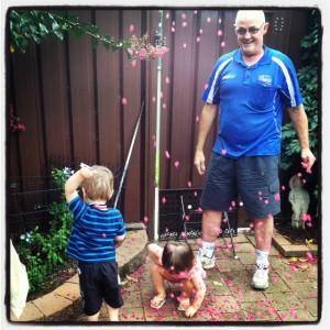 Wordless Wednesday- Flower shower