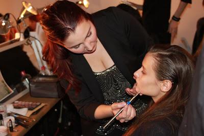 How to Achieve The All Day Wet Hair Look Backstage at Bellavance Fall 2013